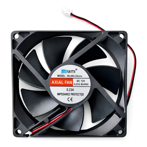 Cooler Ventoinha Silenciosa ZX 80x80x20mm 12V para Projetos