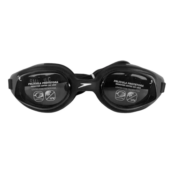 Óculos Natação Speedo Smart Adulto Antiembaçante Cor Preto/Fumê