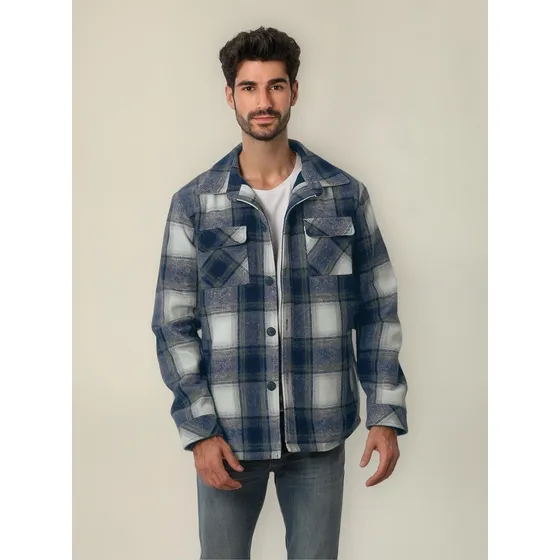 Chamarra Afelpada De Moda Para Caballero 