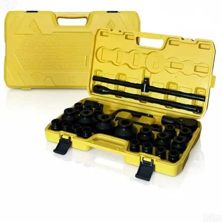 Jogo Kit Soquete Impacto 3/4 Linha Pesada Caminhão 26pcs Crv Preto