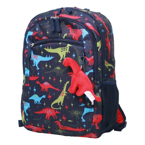Morral De Dinosaurio Con Llavero De Peluche