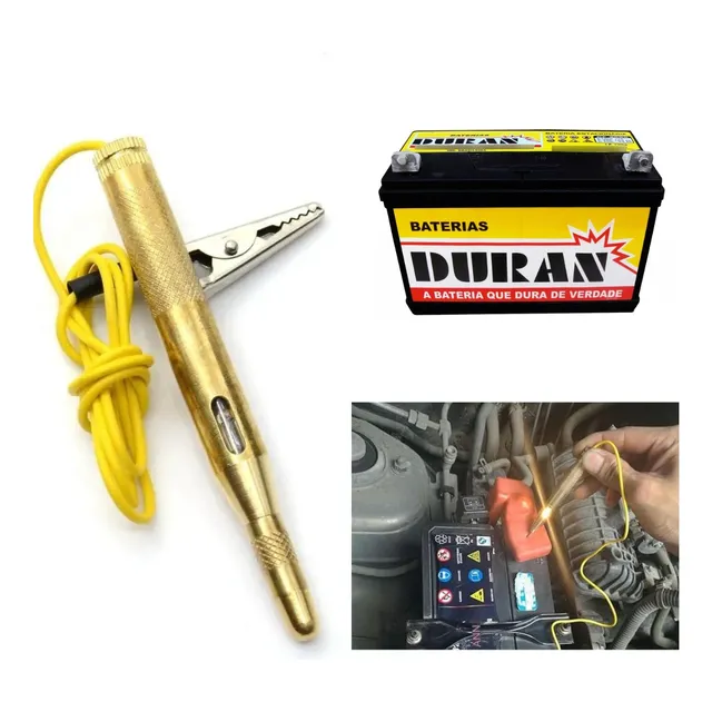 Chave Teste Caneta Lâmpada Ponta Agulha Moto Carro 6v-12v