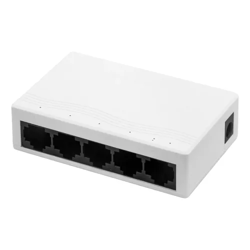 Switch Ethernet 5 Portas RJ45 10/100 Mbps Gigabit PIX-LINK KP