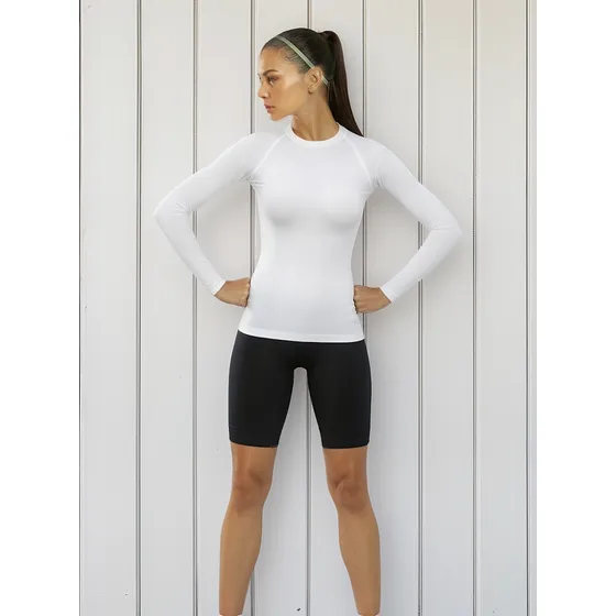Remera Térmica De Dama, Manga Larga Ajustada Lupo Sport
