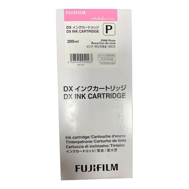 Tinta Vividia Para Fuji Frontier Dx-100 Rosa