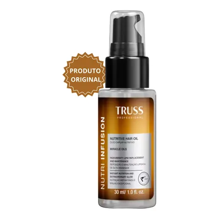 Óleo Capilar Truss Reconstrutor Brilho E Proteção Infusion