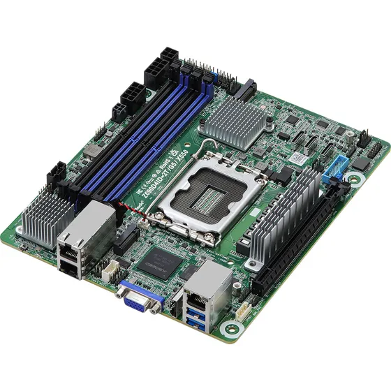 Placa Mãe Asrock Rack Mini-itx Z690d4id-2t/g5/x550