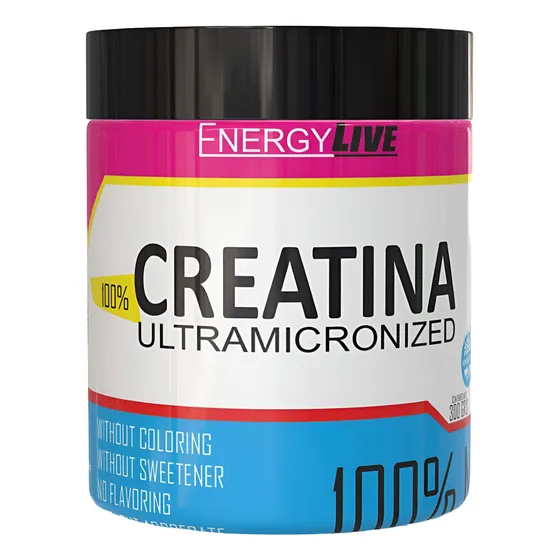 Creatina Micronizada Ultramicrornized Energy Live 300gr