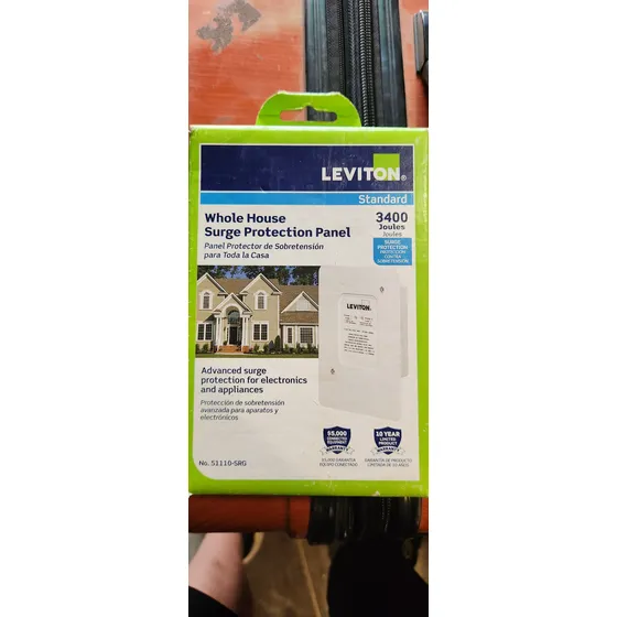 Protector De Voltaje Para Toda La Casa 3400 Joules Leviton