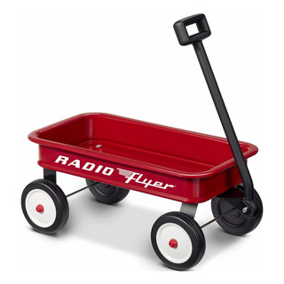 Súper Carrito Wagon De Juguete Radio Flyer Retro Color Rojo Súper Carrito Wagon De Juguete Radio Flyer Retro Color Rojo