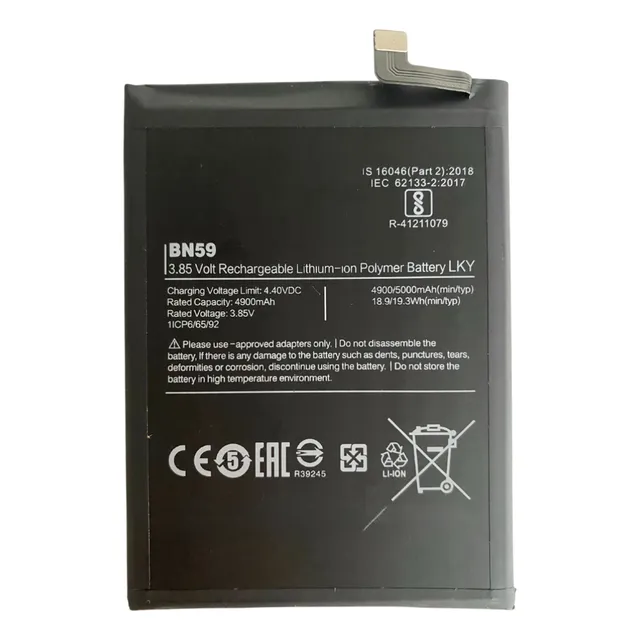 Bateria Para Xiaomi Redmi Note 10 / 10s / 10 Pro Modelo Bn59