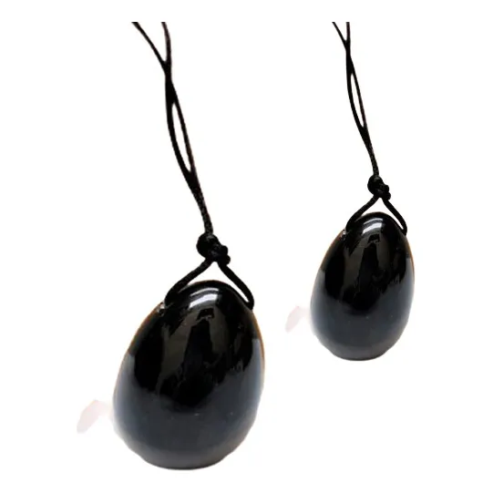 Huevo De Obsidiana Yoni Mediano
