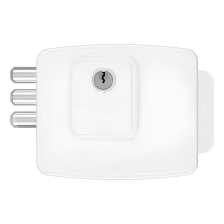 Fechadura Eletrônica Ultra Magic Card 42mm E-code Branca Agl Branco
