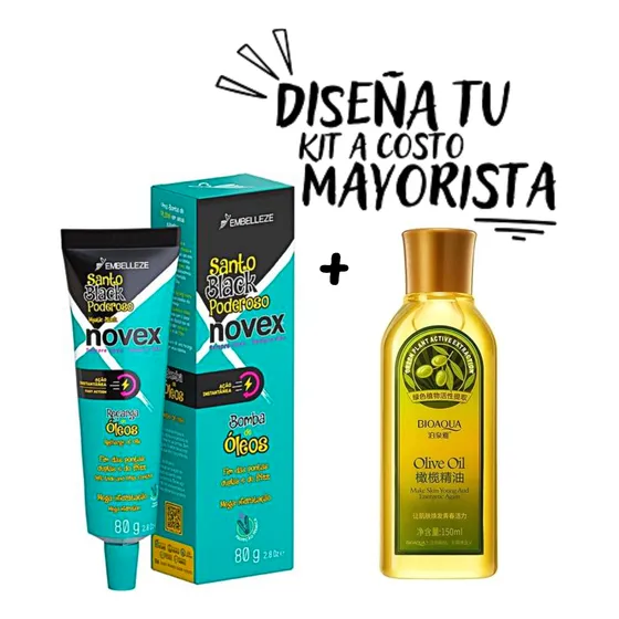 Kit Capilar Recarga Aceite Nutritivo Novex Bioaqua