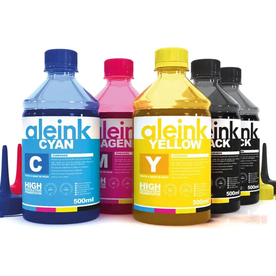 Kit Tinta Compatível Canon Ix6810 5 Cores 500ml Premium
