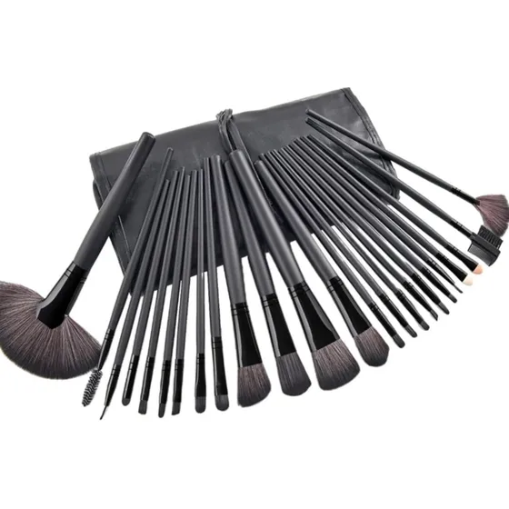 *brochas Profesionales De Maquillaje* 24 Piezas