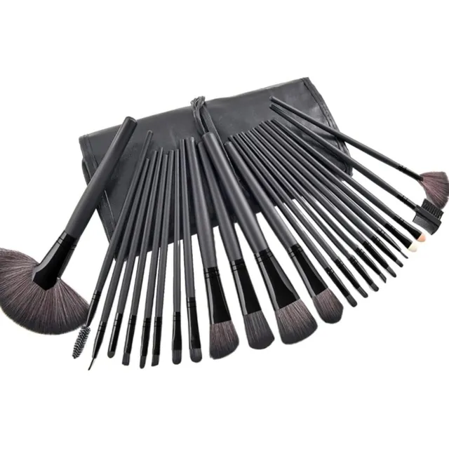 *brochas Profesionales De Maquillaje* 24 Piezas