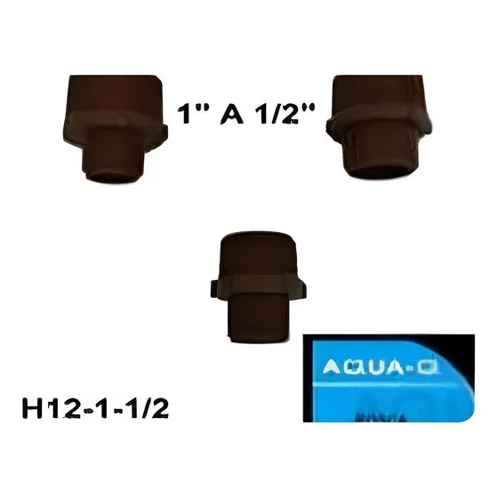 Bushing De 1pLG A 1/2  Rosca-rosca Pvc Q7