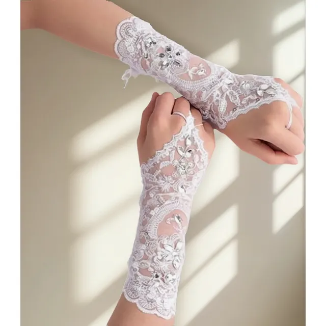 Guantes Para Primera Comunión Bautizo Guantes De Matrimonio
