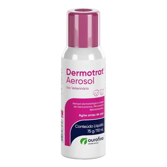 Anti-inflamatório Ourofino Dermotrat Aerosol - 110 Ml