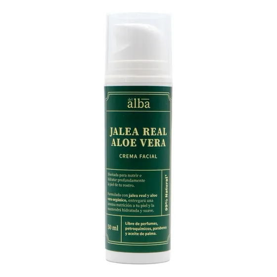 Del Alba - Crema Facial Jalea Real Aloe Vera 50ml