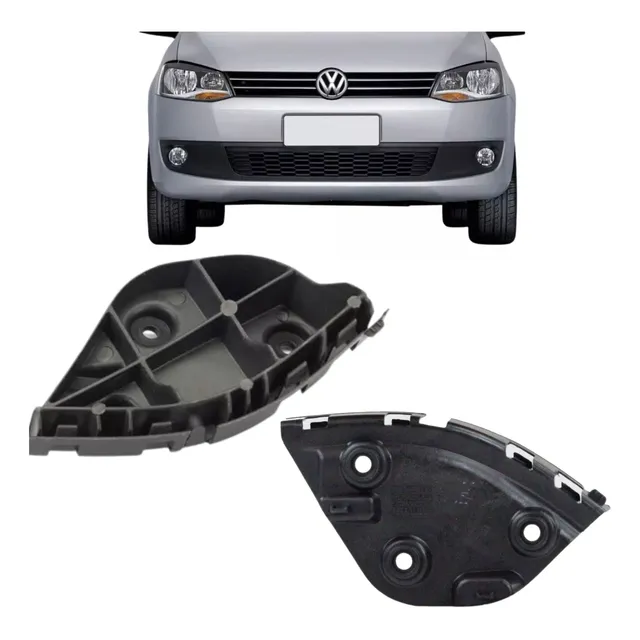 Juego Soportes Paragolpe Delantero Vw Fox Suran 2010 Al 2014