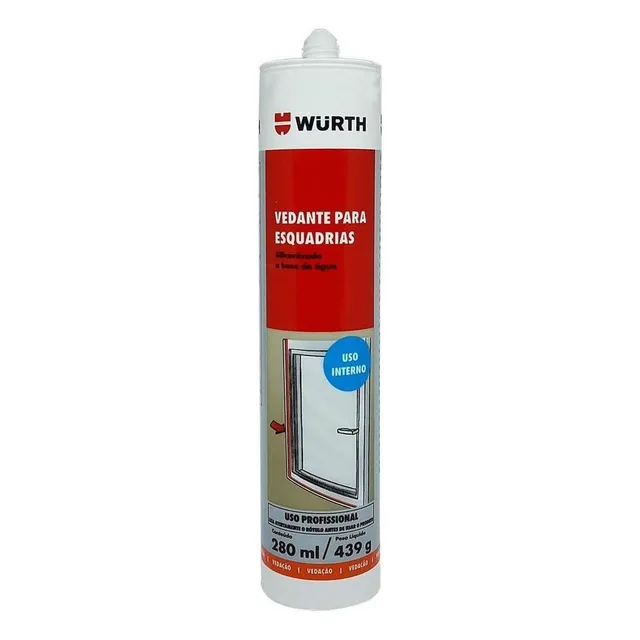 Sellador Para Marcos Blancos 280ml Wurth - 0893640110