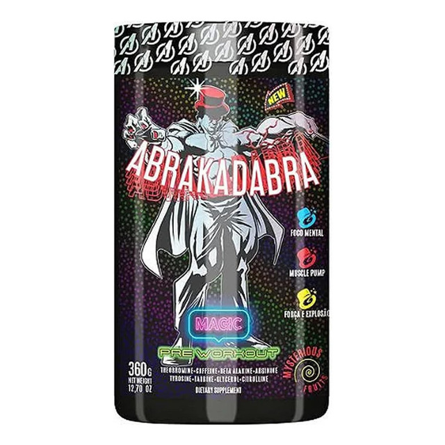 Pré-treino Abrakadabra 360g Extremo Arnold Maxeffect Sabor M Pré-treino Abrakadabra 360g Extremo Arnold Maxeffect Sabor M