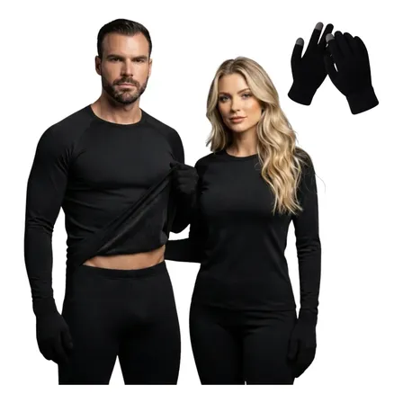 Kit Conjunto Térmico 3 Peças Camisa Calça Luva God Talent