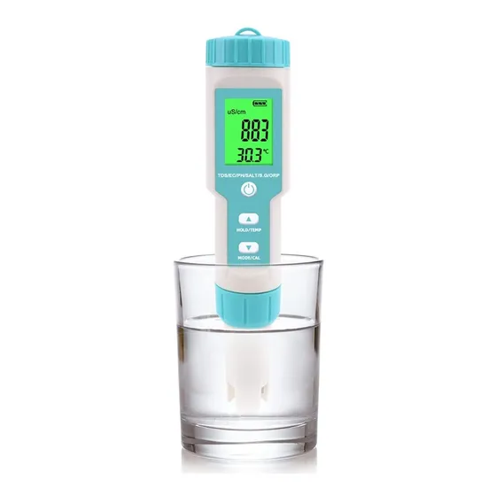 Multiparametro 7 En 1 Ph Ec Tds Orp Salinidad Temp Sg + Buff