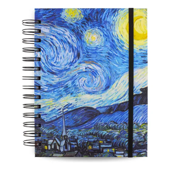 Sketchbook Capa Dura Desenho E Aquarela 240g - Ceú Estrelado