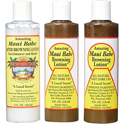 Maui Babe Empaquetado De Bronceado (2 Lociones De 8c7ei