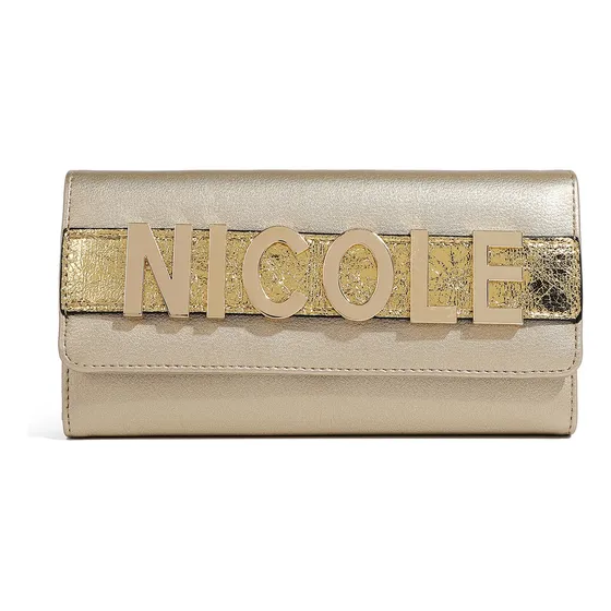 Billetera Dama Nicole Lee Colección Calista P7812 Gold