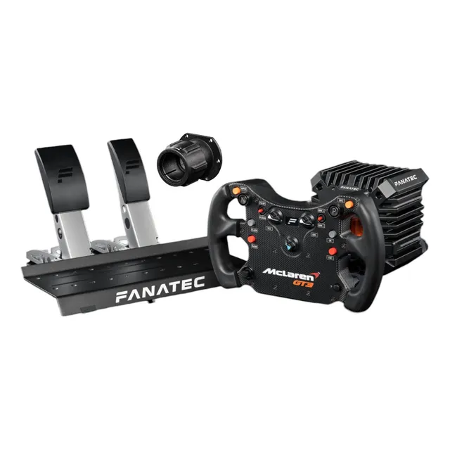 Paquete Volante Fanatec Csl Dd Mclaren 5nm Xbox Y Pc