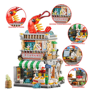 Bloques De Restaurantes De Mariscos De Varios Niveles Para C Bloques De Restaurantes De Mariscos De Varios Niveles Para C