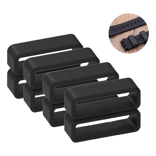 Vipolish 8 Pack De Reloj De Goma Correa De Reloj De Lb3ke