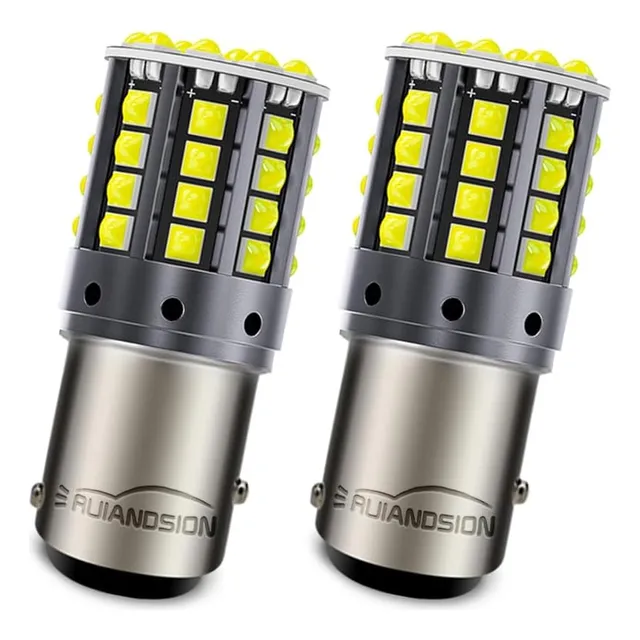Pack Bombillos Led Blanco 2 Contactos Freno Alto Brillo
