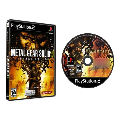 Parche de Metal Gear Solid 3 Snake Eater para PlayStation 2 y PS2