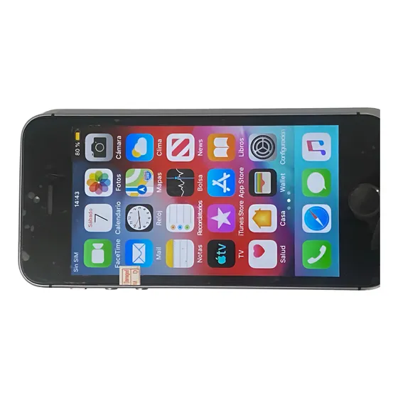 iPhone 5s 16 Gb Gris Espacial (Reacondicionado)