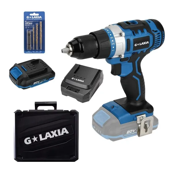 Taladro Atornillador Batería Litio 20v Galaxia 95602 U.indus