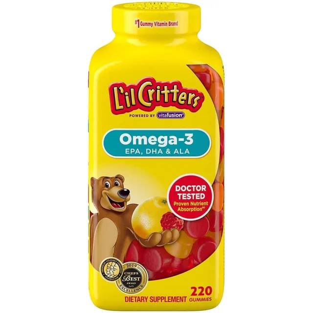 Gomitas Lil Critters Omega 3 220
