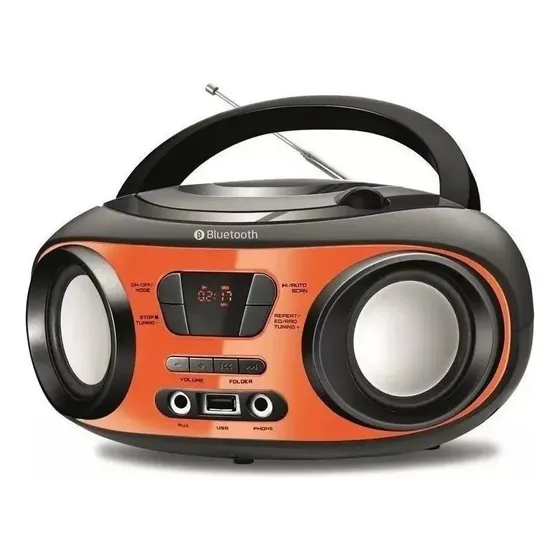 Radio Cd Mondial Bluetooth Bx-18 Usb Mp3 Fm