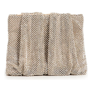 Loeffler Randall Ember Diamante Clutch Para Mujer, Dorado, T Loeffler Randall Ember Diamante Clutch Para Mujer, Dorado, T