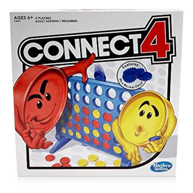Juego De Mesa Connect 4 Strategy Para Mayores De 6 Años (exc
