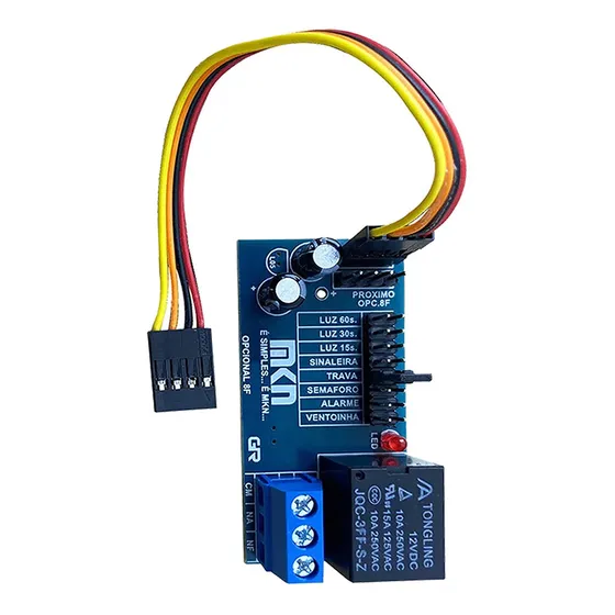 Modulo Acoplador 8 Funções Mkn Trava Sinaleiro Garen 8f