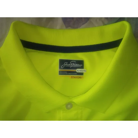 Franela Fosforescente Xl Jack Nickclaus. Nueva. Oferta.