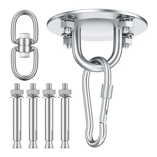 Anclajes Techo Con Soporte Pared Para Columpios Y Hamacas
