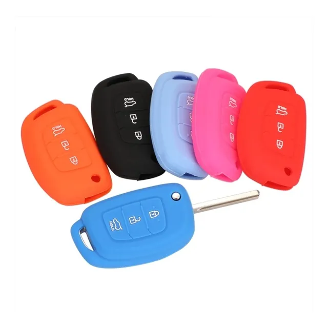 Protector De Silicona Para Llave Hyundai Hb20 Y Más Modelos 
