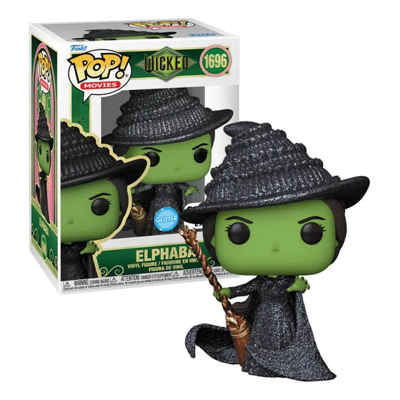 Elphaba Diamond Funko Pop 1696 Wicked Exclusivo Glitter