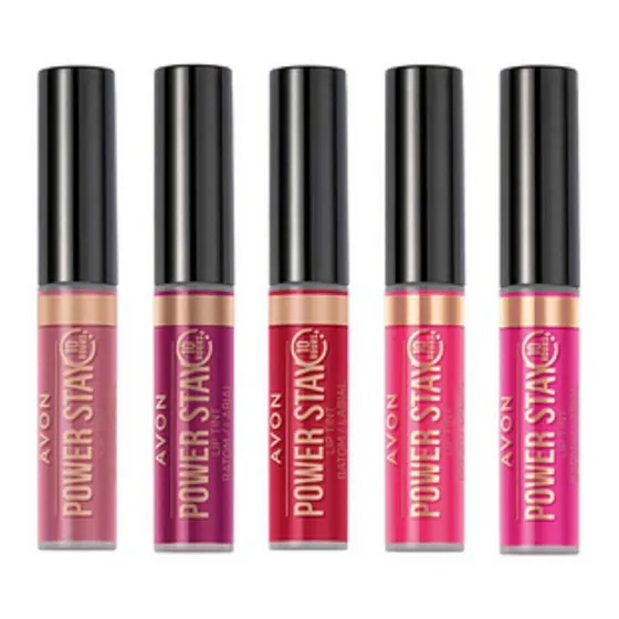 Avon Power Stay Lip Tint Labial Mate 10 Hs. Intrasferible